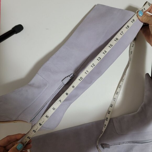 NEW Stuart Weitzman Xcurze 85 Knee High Boots Womens 9 Stiletto Chic Suede - Picture 10 of 11